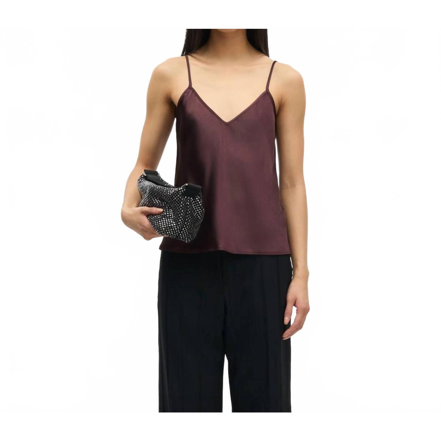 New Samsoe Women's Sasharon Top In Fudge